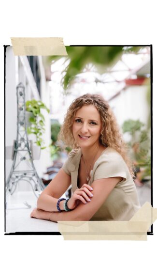 Woman sitting in the cafe strip by Bunbury Branding Photographer Joanna Zydel